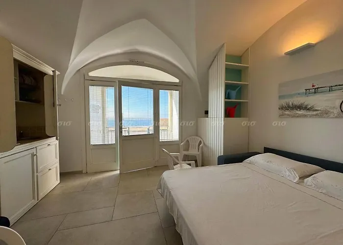 La Turchese Monolocale Frontemare * 산타 마리아 알 바뇨